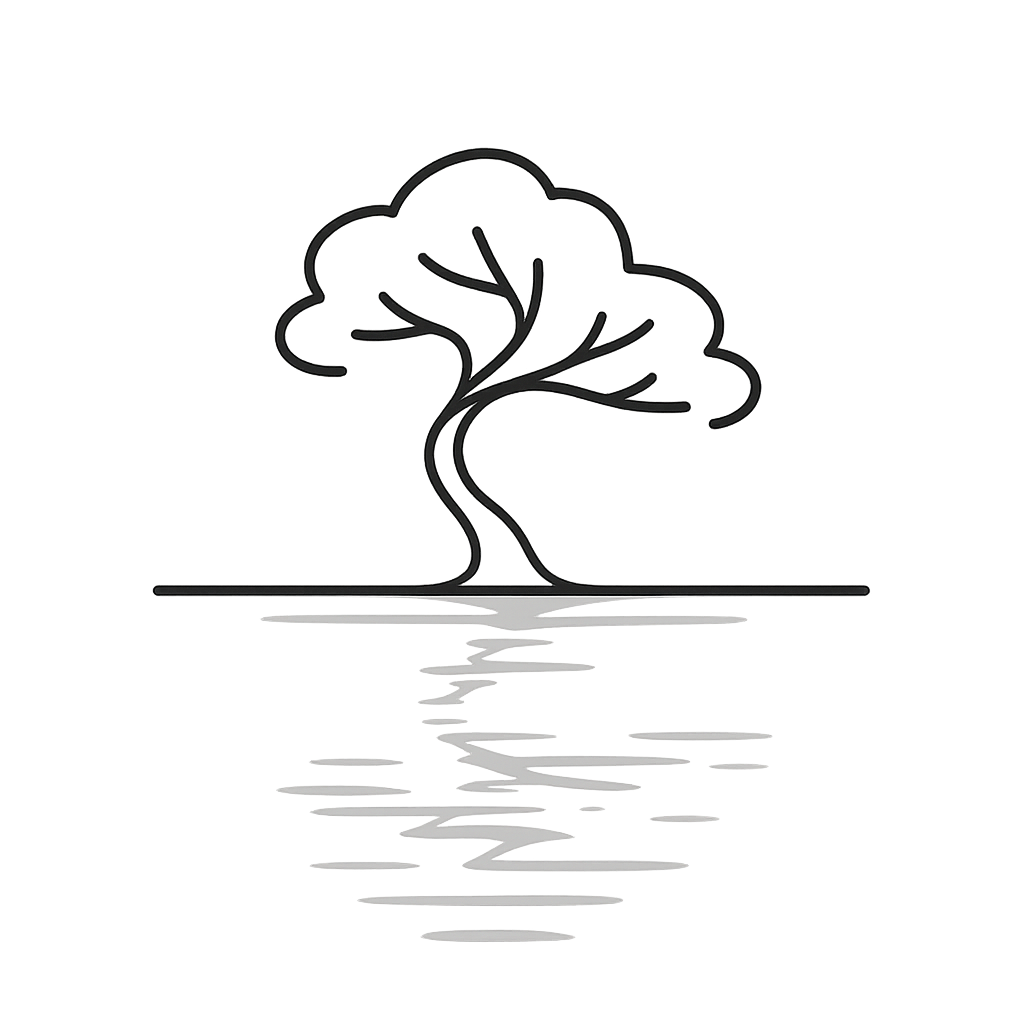 Abstract tree logo